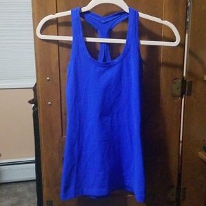 Lulu Lemon Blue Workout Tank Top